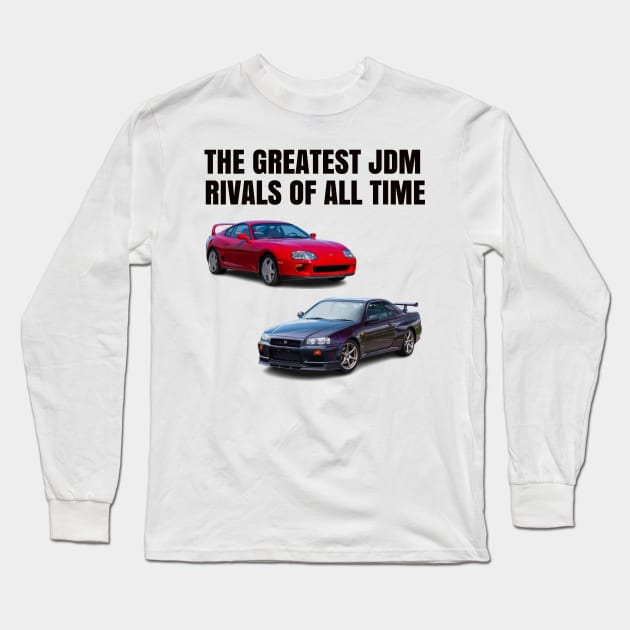 JDM Legends Long Sleeve T-Shirt by MOTOSHIFT